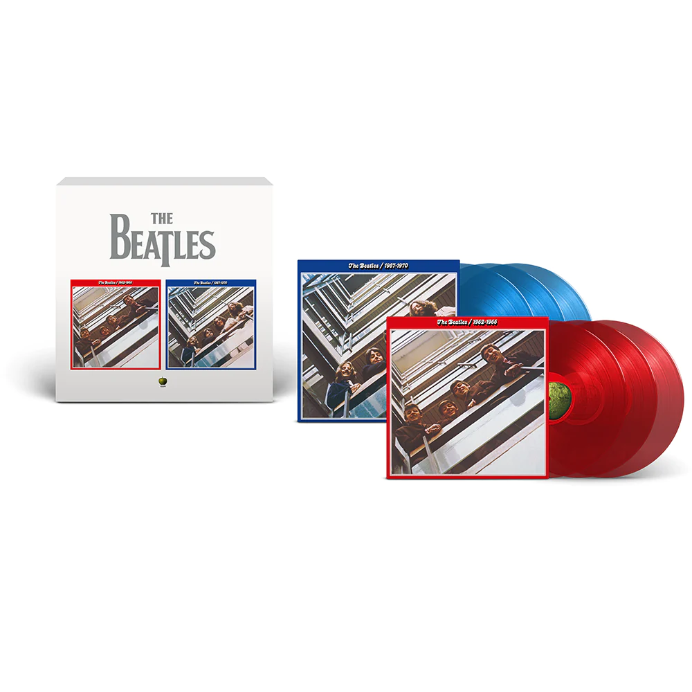 The Beatles 'Red' and 'Blue' albums (2023 editions) out now 